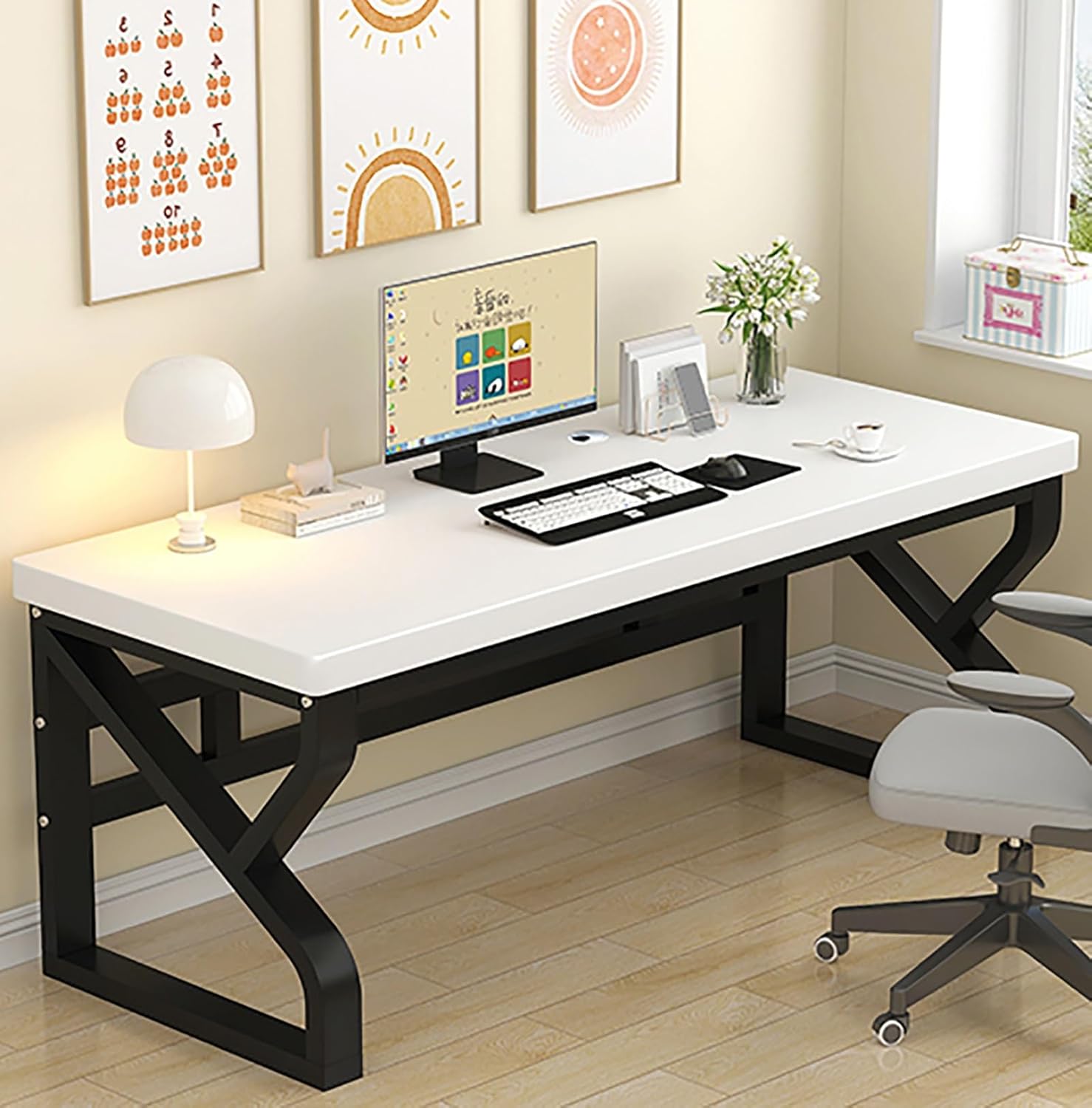 無印良品 板と脚でできた木製テーブル レア物 パソコンデスク リモート